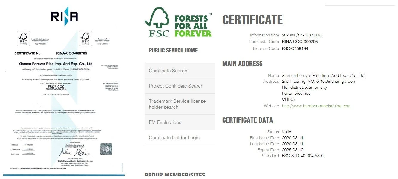 FR Bamboo FSC Certificate _副本 product-1-1